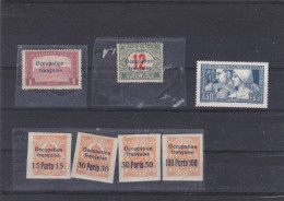 LOT DE TIMBRES DIVERS EN 4 PLAQUETTES ,montrés Au Mieux ,,comme Certaine Chose Pas Sur ,,GARANTI RIEN - Lots & Kiloware (mixtures) - Max. 999 Stamps