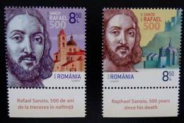 Rumänien Mi 7754-7755 ** , Todestag Von Raffaello - Unused Stamps