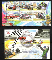 Macau/Macao 2023 The 70th Anniversary Of The Macao Grand Prix (stamps 6v+SS/Block) MNH - Unused Stamps