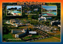 73208632 Bad Schoenborn Fliegeraufnahme Sankt Rochus Klinik Well Mobil Park Bad  - Bad Schoenborn