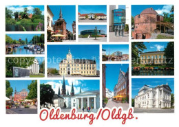 73208479 Oldenburg Niedersachsen Orts Und Teilansichten Schloss Theater Rathaus  - Oldenburg