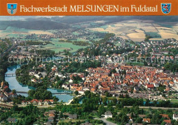 73208348 Melsungen Fulda Fliegeraufnahme Melsungen Fulda - Melsungen