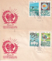 FDC CUBA  1992 - Environment & Climate Protection