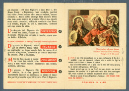 °°° Santino N. 7681 - Domenica In Albis ( Strappetto ) °°° - Religion & Esotérisme