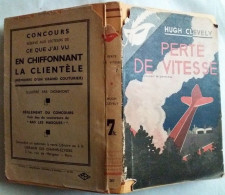 C1  Hugh CLEVELY - PERTE DE VITESSE Masque AVEC JAQUETTE 1939   Port Inclus France - Le Masque