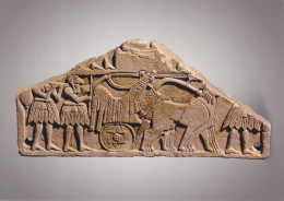 Art - Donkey Pulled Cart Relief Decorative Panel, Early Dynastic III, Penn Museum, Philly, PA, USA, China's Pc - Musées