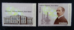 Rumänien Mi 6634-6635 ** , Tag Der Briefmarke - Unused Stamps