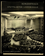 Buch: Konzerthaus Stuttgarter Liederhalle, 1956, Ca. 100 Seiten - Policía & Militar