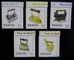 Rumänien Mi 6606-6610 ** , Bügeleisen I - Unused Stamps