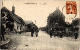 CPA Guiscard Rue De Ham Guerre (1187039) - Guiscard