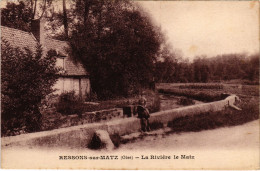 CPA Ressons-sur-Matz La Riviere Le Matz (1187487) - Ressons Sur Matz