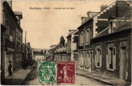 CPA Rantigny Avenue De La Gare (1187456) - Rantigny