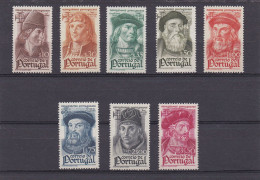 Portugal 1945, Cat Yvert N°655/62 **. Navigateurs Portugais - Neufs