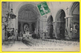 CPA 83 LE BEAUSSET - Vue Intérieure EGLISE 1916 - Le Beausset