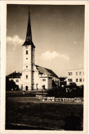 CPA AK CZECHOSLOVAKIA Nove Zamky - Square Scene With Church (693904) - Slowakei