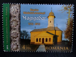 Rumänien Mi 6644 ** , Kirche Hagigadar - Unused Stamps