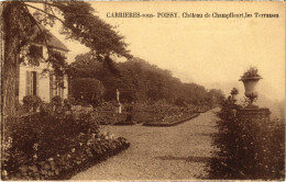 CPA CARRIERES-sous-POISSY Chateau De Champfleuri - Terrasses (1385075) - Carrieres Sous Poissy