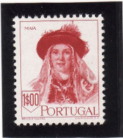 Portugal 1947, Cat Yvert N°692**. Coiffure Régionale Maia - Neufs