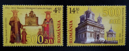 Rumänien Mi 6654-6655 ** , Klosterkirche Von Curtea De Arges - Unused Stamps