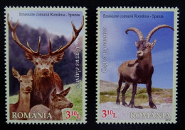 Rumänien Mi 6656-6657 ** , Bergfauna - Unused Stamps