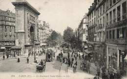 FRANCE - Paris (X E) - Vue D'ensemble Sur Le Boulevard Saint Denis - L L - Animé - Carte Postale Ancienne - Piazze