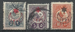 Turkey; 1915 Overprinted War Issue Stamps - Usati