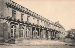 FRANCE - Paris - Vue Panoramique De La Faculté De Médecine (Rue De L'école De Médecine) - Carte Postale Ancienne - Andere Monumenten, Gebouwen