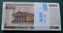 Weißrussland - Belarus 500 Rubel 2000 UNC Pick 27 BUNDLE á 100 Stück (90002 - Other - Europe