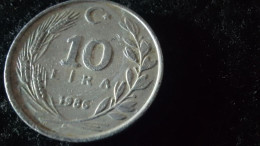 TÜRKİYE - 1986         10     LİRA - Turquie