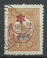 Turkey; 1915 Overprinted War Issue Stamp 5 P. - Gebruikt