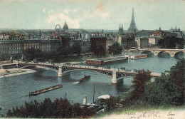 FRANCE - Paris - Vue Prise Sur La Seine - Vue Générale Sur Le Pont  - L L - Animé -  Carte Postale Ancienne - Ponti