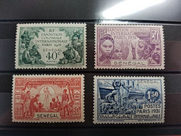 Sénégal - 1931 - N°Yv. 110 à 113 - Exposition Coloniale - Série Complète - Neuf * / MH VF - Unused Stamps