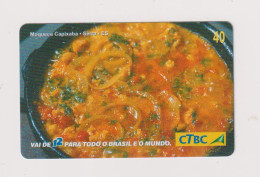 BRASIL -  Moqueca Capixaba Inductive  Phonecard - Brasilien