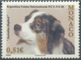 MONACO - 2010 - INTERNATIONAL DOGS EXHIBITION, STAMP, # 2721, UMM(**). - Unused Stamps