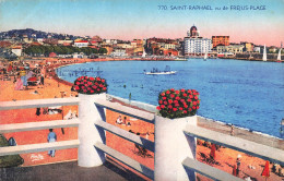 FRANCE - Saint Raphaël - Vu De Frejus-Plage - Colorisé - Carte Postale Ancienne - Saint-Raphaël