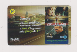 BRASIL -  Film Cellular Inductive  Phonecard - Brazil