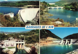 FRANCE - Multivues Des Barrages De L'Ain - Colorisé - Carte Postale - Non Classés