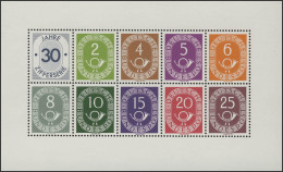 Sonderdruck Ziffern Posthorn 2 Bis 25 Pf - FAKSIMILE Weißer Rand 1982 - Private & Local Mails