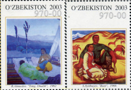 168893 MNH UZBEKISTAN 2003 PINTURAS - Ouzbékistan