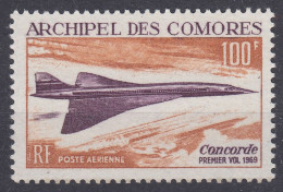 TIMBRE COMORES POSTE AERIENNE CONCORDE N° 29 NEUF ** GOMME SANS CHARNIERE - Unused Stamps