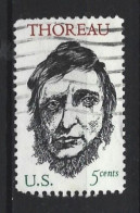 USA 1967 H.D. Thoreau. Y.T. 830 (0) - Gebruikt