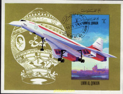 181750 USED UMM AL QIWAIN 1972 LINEAS AEREAS INTERNACIONALES - Umm Al-Qaiwain