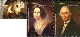 227606 MNH UCRANIA 2009 PINTORES - Ukraine