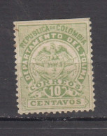 COLOMBIE TOLIMA 1888 * YT N° 48 - Colombie