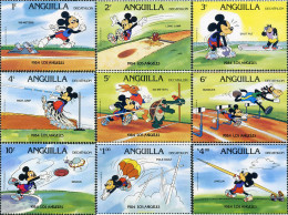 48287 MNH ANGUILLA 1984 23 JUEGOS OLIMPICOS VERANO LOS ANGELES 1984 - Anguilla (1968-...)