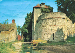 FRANCE - Houdan - Vue Sur La Tour De L'abreuvoir - Colorisé - Carte Postale - Houdan