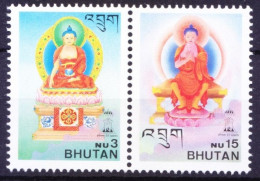 Bhutan 1997 MNH, Lord Buddha, Indepex 1997 - Bouddhisme