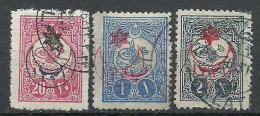 Turkey; 1915 Overprinted War Issue Stamps (Complete Set) - Usati