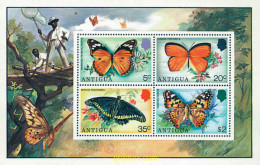 79086 MNH ANTIGUA 1975 MARIPOSAS - Otros & Sin Clasificación