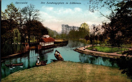 H0817 - Lübbenau Spreewald Landungsplatz - Hermann Striemann Kunstanstalt - Lübbenau